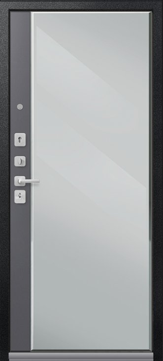 Товар Дверь С-114 Черный Муар+Бетон Темный - Кашемир Графит DIS007515