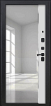 Дверь ДвериПРО Л-45 ФЛЗ-618 Белый матовый DPRO227955 фото