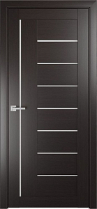 Товар Межкомнатная дверь ЛУ-17 венге (стекло сатинат)