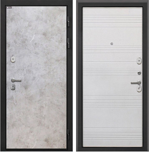 Товар Дверь Интекрон Сицилия Remix (фурнитура хром) Мрамор светлый DIS007192