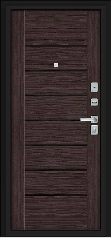 Товар Дверь Браво Прайм/BChrome Almon/Wenge Melinga DIS007434